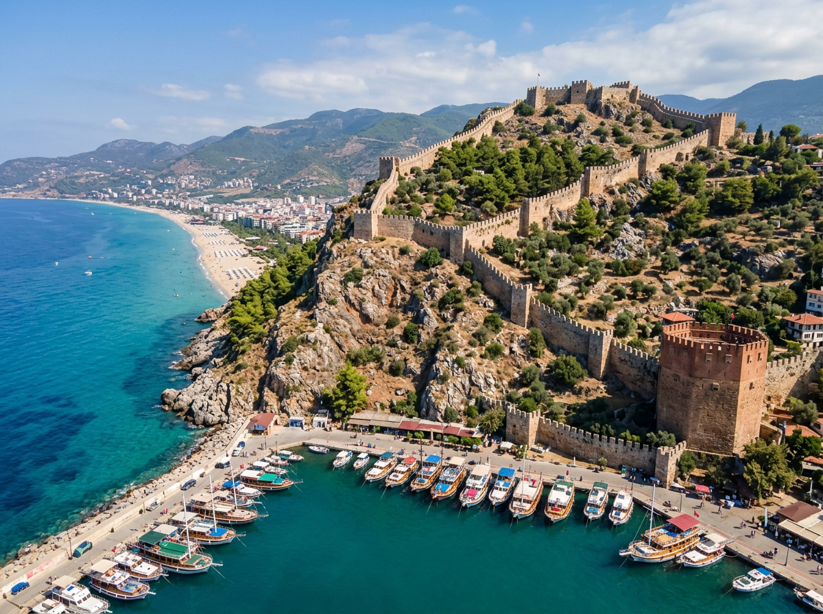 Alanya Kalesi ve Kızılkule