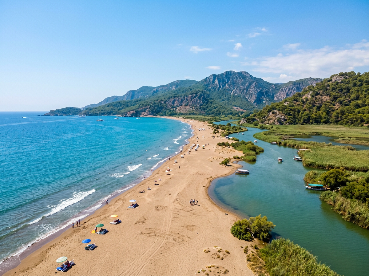 İztuzu plajı ve lagün